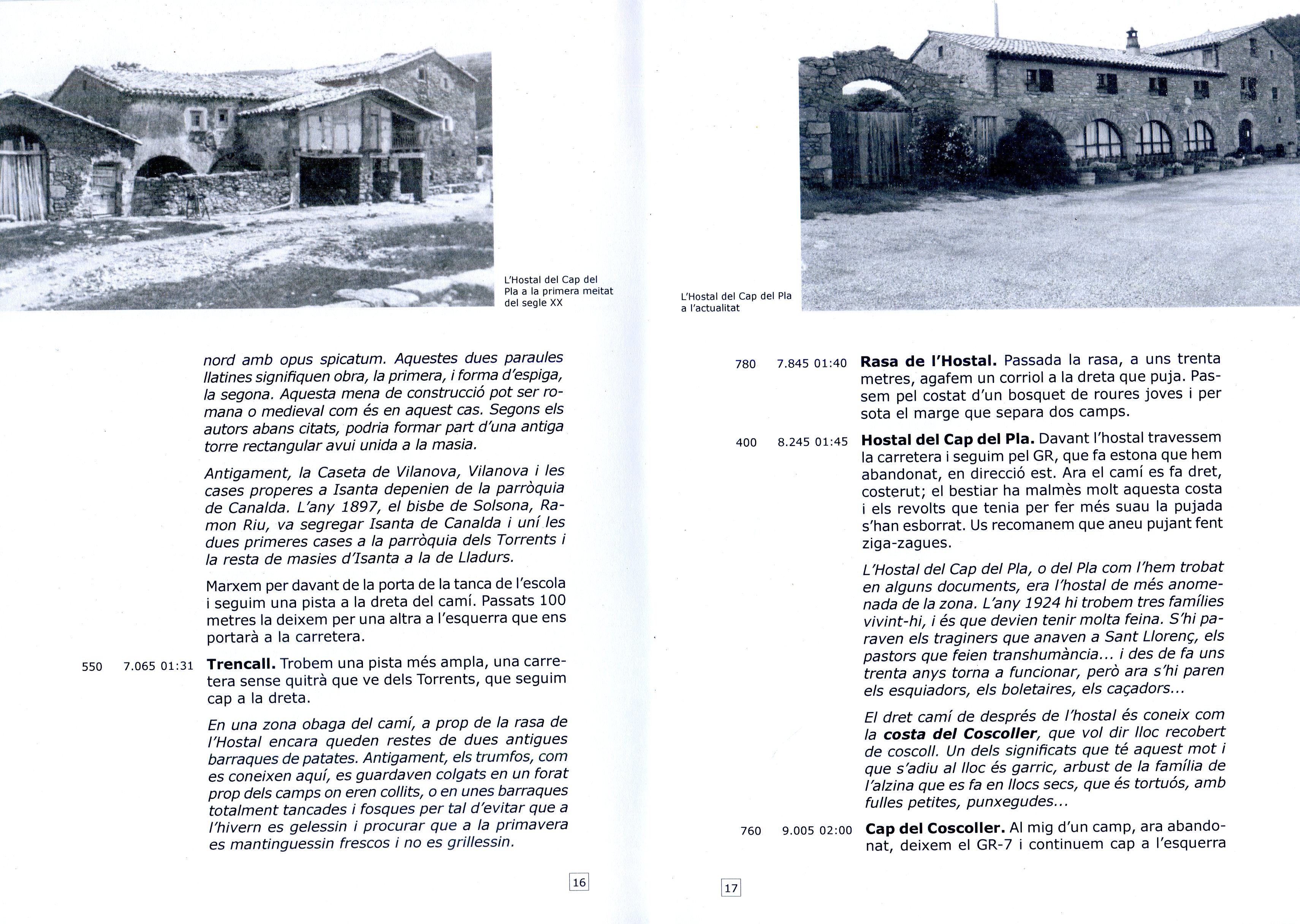 Caminada popular de Canalda 2008 : Serra de Prat d'Estaques. El camí dels hostals - Miniatura 3